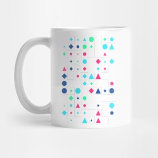 Amazing Geometric Animated Shape Pattern #1 Mug